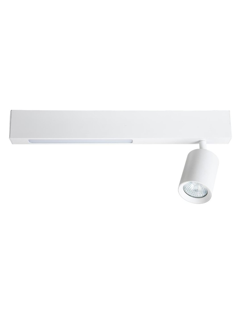 Milagro Lampa Sufitowa Magnet 9W+1xGU10 3000/4000K Biały ML1131 Milagro Lampa Sufitowa Magnet 9W+1xGU10 3000/4000K Biały ML1131