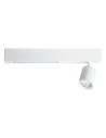 Milagro Lampa Sufitowa Magnet 9W+1xGU10 3000/4000K Biały ML1131