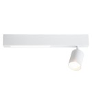 Milagro Lampa Sufitowa Magnet 9W+1xGU10 3000/4000K Biały ML1131 Milagro Lampa Sufitowa Magnet 9W+1xGU10 3000/4000K Biały ML1131