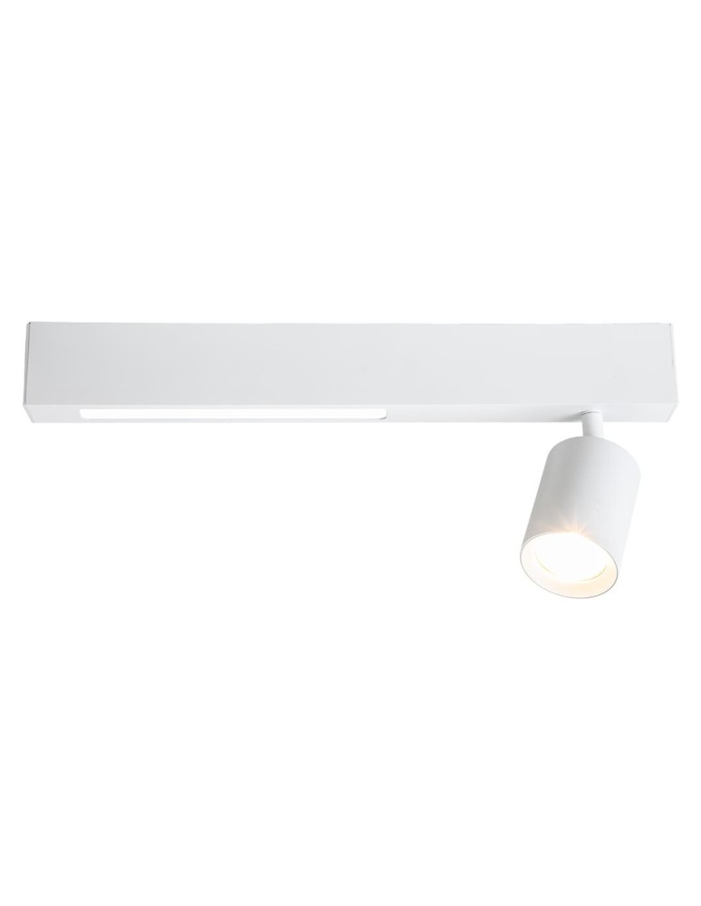 Milagro Lampa Sufitowa Magnet 9W+1xGU10 3000/4000K Biały ML1131 Milagro Lampa Sufitowa Magnet 9W+1xGU10 3000/4000K Biały ML1131