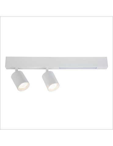 Milagro Lampa Sufitowa Magnet 9W+2xGU10 3000/4000K Biały ML1133 - produkt 2