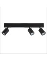 Milagro Lampa Sufitowa Magnet 9W+3xGU10 3000/4000K Czarny ML1134