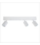 Milagro Lampa Sufitowa Magnet 9W+3xGU10 3000/4000K Biały ML1135 Milagro Lampa Sufitowa Magnet 9W+3xGU10 3000/4000K Biały ML1135
