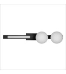 Milagro Kinkiet Magnet 13W+2xG9 3000/4000K Czarny ML1138 Milagro Kinkiet Magnet 13W+2xG9 3000/4000K Czarny ML1138