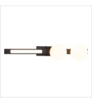 Milagro Kinkiet Magnet 13W+2xG9 3000/4000K Czarny ML1138 Milagro Kinkiet Magnet 13W+2xG9 3000/4000K Czarny ML1138