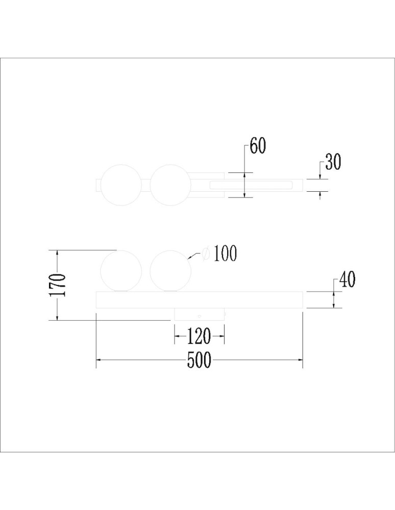 Milagro Kinkiet Magnet 13W+2xG9 3000/4000K Czarny ML1138 Milagro Kinkiet Magnet 13W+2xG9 3000/4000K Czarny ML1138