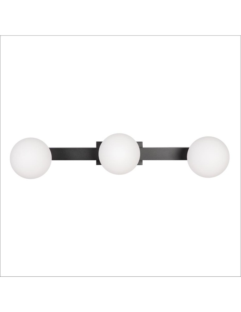 Milagro Lampa Sufitowa Magnet 9W+3xG9 3000/4000K Czarny ML1140 Milagro Lampa Sufitowa Magnet 9W+3xG9 3000/4000K Czarny ML1140