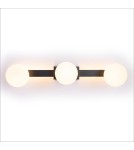 Milagro Lampa Sufitowa Magnet 9W+3xG9 3000/4000K Czarny ML1140 Milagro Lampa Sufitowa Magnet 9W+3xG9 3000/4000K Czarny ML1140