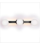 Milagro Lampa Sufitowa Magnet 9W+3xG9 3000/4000K Czarny ML1140 Milagro Lampa Sufitowa Magnet 9W+3xG9 3000/4000K Czarny ML1140
