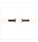 Milagro Lampa Sufitowa Magnet 9W+3xG9 3000/4000K Czarny ML1140 Milagro Lampa Sufitowa Magnet 9W+3xG9 3000/4000K Czarny ML1140