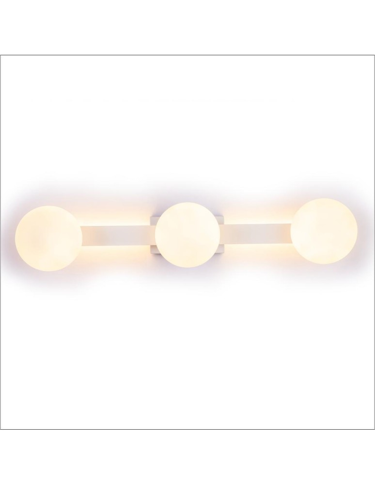Milagro Lampa Sufitowa Magnet 9W+3xG9 3000/4000K Biały ML1141 Milagro Lampa Sufitowa Magnet 9W+3xG9 3000/4000K Biały ML1141