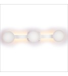 Milagro Lampa Sufitowa Magnet 9W+3xG9 3000/4000K Biały ML1141 Milagro Lampa Sufitowa Magnet 9W+3xG9 3000/4000K Biały ML1141