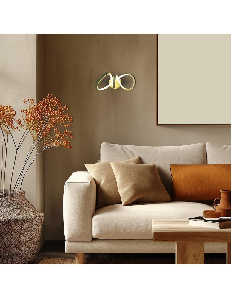 Milagro Kinkiet TESORO GOLD 15W LED ML1053 Milagro Kinkiet TESORO GOLD 15W LED ML1053