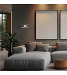 Kinkiety LED - Milagro Kinkiet TESORO CHROME 15W ML1054 - product 2