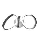 Kinkiety LED - Milagro Kinkiet TESORO CHROME 15W ML1054 - product 5