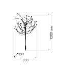 Eko-Light Lampa Solarna Tree 120cm RGB+3000K IP44 EKO1448 Eko-Light Lampa Solarna Tree 120cm RGB+3000K IP44 EKO1448