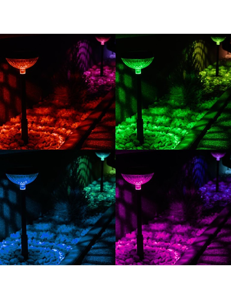 Eko-Light Słupek Solarny Tom RGB IP44 2-pak EKO1452 Eko-Light Słupek Solarny Tom RGB IP44 2-pak EKO1452