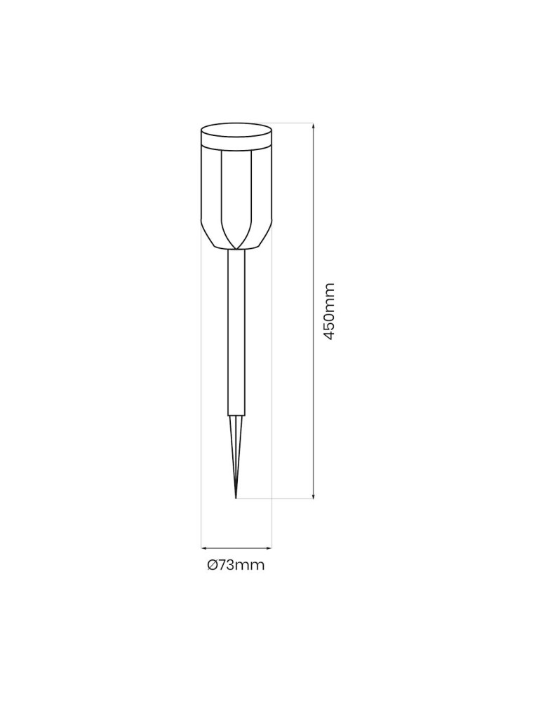 Lampy solarne - Eko-Light Słupek Solarny Phil 3000K IP44 EKO1453 - product kolory-swiatla.pl 5