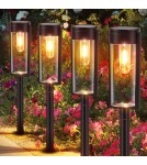 Lampy solarne - Eko-Light Słupek Solarny Path 3000K IP44 2-pak EKO1454 - product 6