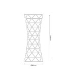 Milagro Lampka nocna Tower 1W RGBW ML1290 Milagro Lampka nocna Tower 1W RGBW ML1290