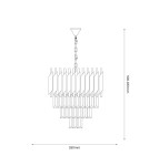 Milagro Żyrandol CRISTAL 5xE14 ML1634 Milagro Żyrandol CRISTAL 5xE14 ML1634