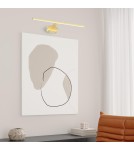 Kinkiety nad lustro - Milagro Kinkiet PRADO Satin Gold 11W LED 3000K ML1005 - product 3
