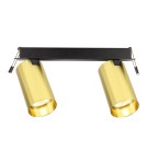 Lampy sufitowe reflektory - Milagro Oprawa Hero Spot Podtynk Złoty 2xGU10 ML1699 - product 2
