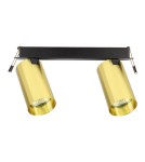 Lampy sufitowe reflektory - Milagro Oprawa Hero Spot Podtynk Złoty 2xGU10 ML1699 - product 6