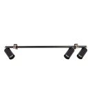 Lampy sufitowe reflektory - Milagro Oprawa Hero Spot Podtynk Czarny 3xGU10 ML1700 - product 1