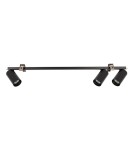 Lampy sufitowe reflektory - Milagro Oprawa Hero Spot Podtynk Czarny 3xGU10 ML1700 - product 6