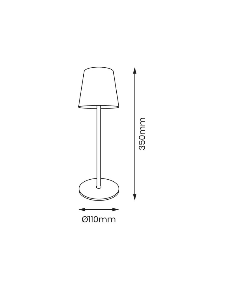 Eko-Light Lampka Biurkowa Virgin 3W 3CCT IP44 Bateria EK1704 Eko-Light Lampka Biurkowa Virgin 3W 3CCT IP44 Bateria EK1704