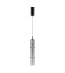 Lampy wiszące pojedyncze - Milagro Lampa wisząca BATO Smoked 4W LED ML1396 - product 1