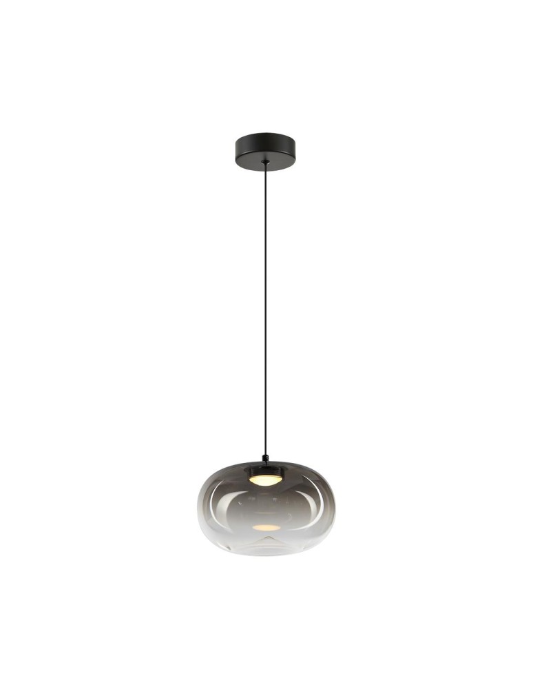 Milagro Lampa wisząca VASO 1 SMOKED 4W ML1397 Milagro Lampa wisząca VASO 1 SMOKED 4W ML1397