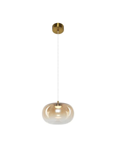 Milagro Lampa wisząca VASO 1 AMBER 4W ML1399