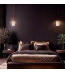 Lampy wiszące pojedyncze - Milagro Lampa wisząca VASO 3 AMBER 4W ML1405 - product 4