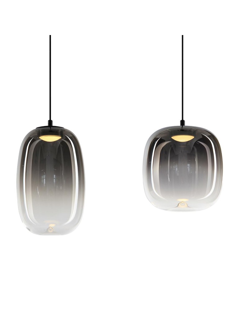 Milagro Lampa wisząca VASO SMOKED 15W ML1407 Milagro Lampa wisząca VASO SMOKED 15W ML1407