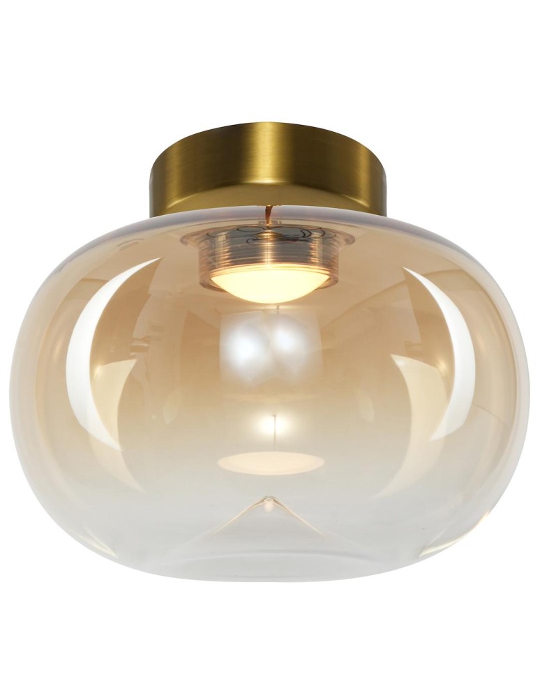 Milagro Lampa sufitowa VASO AMBER 4W ML1411
