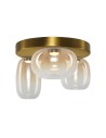 Milagro Lampa sufitowa VASO AMBER 12W ML1414