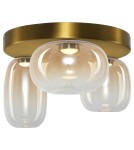 Milagro Lampa sufitowa VASO AMBER 12W ML1414 Milagro Lampa sufitowa VASO AMBER 12W ML1414