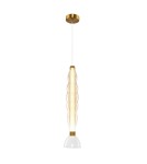 Lampy wiszące pojedyncze - Milagro Lampa wisząca LUCCO amber 18W ML1416 - product 6