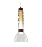 Milagro Lampa wisząca LUCCO smoked 13W ML1417 Milagro Lampa wisząca LUCCO smoked 13W ML1417