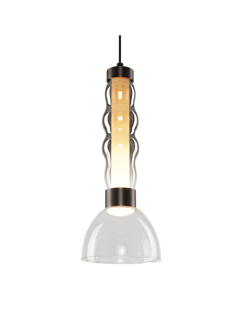 Milagro Lampa wisząca LUCCO smoked 13W ML1417 Milagro Lampa wisząca LUCCO smoked 13W ML1417