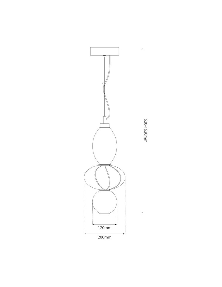 Milagro Lampa wisząca ASCOLI 18W LED ML1420 Milagro Lampa wisząca ASCOLI 18W LED ML1420