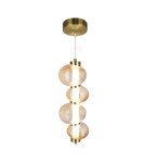 Milagro Lampa wisząca BOLLA GOLD 17W LED ML1422 Milagro Lampa wisząca BOLLA GOLD 17W LED ML1422