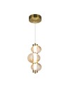 Milagro Lampa wisząca BOLLA GOLD 12W LED ML1424