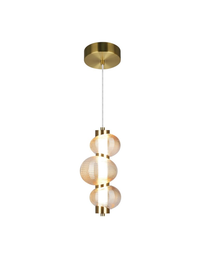 Milagro Lampa wisząca BOLLA GOLD 12W LED ML1424 Milagro Lampa wisząca BOLLA GOLD 12W LED ML1424