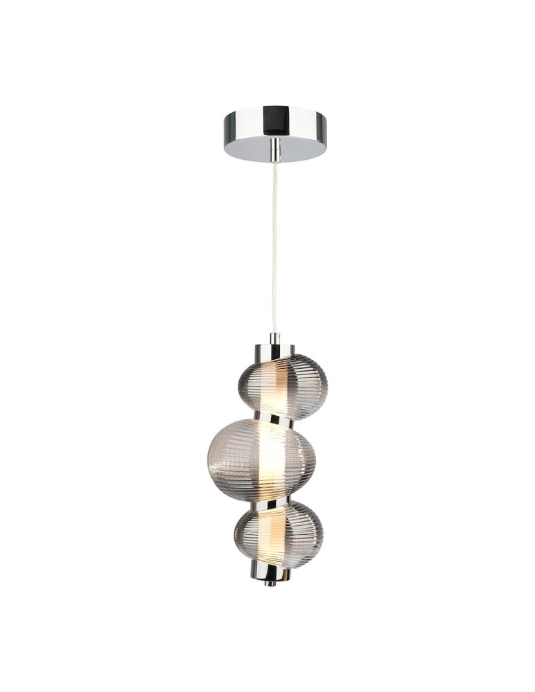 Milagro Lampa wisząca BOLLA SMOKED 12W LED ML1425 Milagro Lampa wisząca BOLLA SMOKED 12W LED ML1425