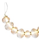 Lampy wiszące designerskie - Milagro Lampa wisząca BOLLA GOLD 36W LED ML1428 - product 2