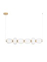 Step Into Design Lampa wisząca BRILLA-6 LED biało-złota 125 cm ST-CP241210-6L GOLD  Step Into Design Lampa wisząca BRILLA-6 LED biało-złota 125 cm ST-CP241210-6L GOLD