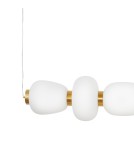 Step Into Design Lampa wisząca BRILLA-6 LED biało-złota 125 cm ST-CP241210-6L GOLD  Step Into Design Lampa wisząca BRILLA-6 LED biało-złota 125 cm ST-CP241210-6L GOLD
